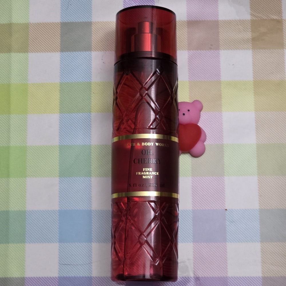 Bath & Body Works Oh, Cherry Fine Fragrance Body Mist 8oz NEW Rare